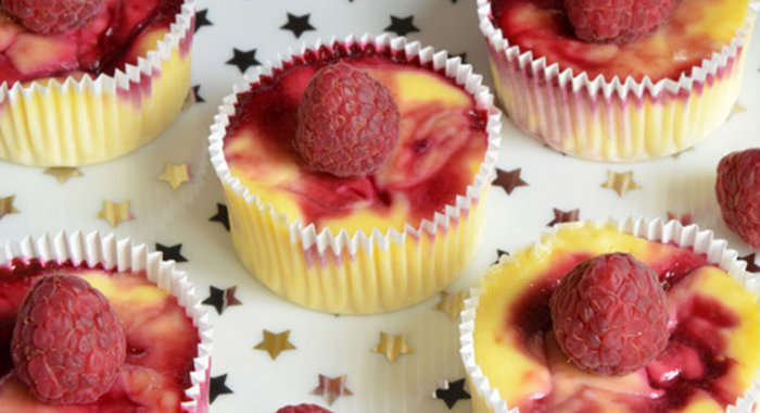 Сливочный мусс с клубникой