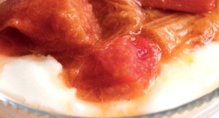 Компот из ревеня с апельсином