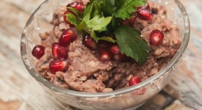 Мхали из красной фасоли