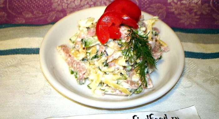 Салат на грузинский манер