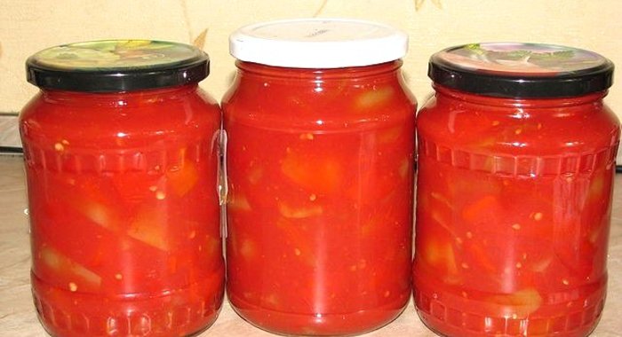 Лечо из помидоров