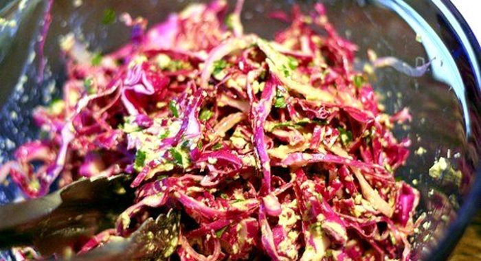 Мексиканский салат из капусты