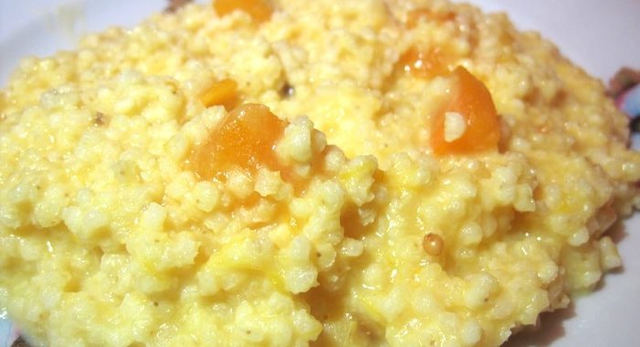 Каша пшенная постная