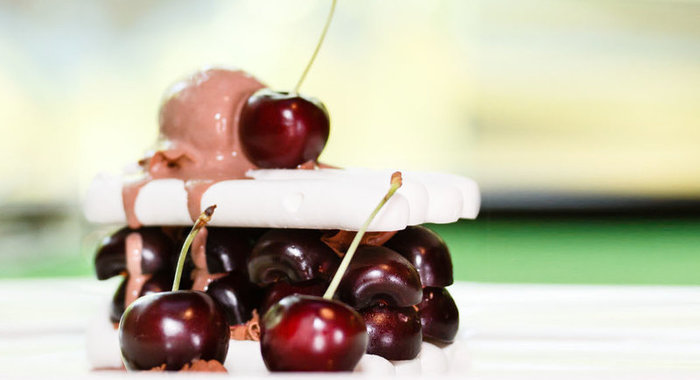 Меренга с шоколадным кремом