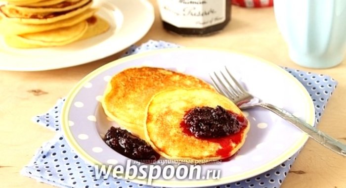 Оладьи на сметане
