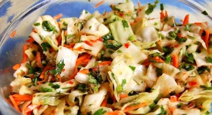 Салат из капусты по-корейски