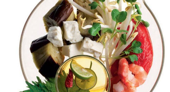 Салат из сои по-гречески