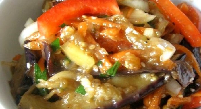 Салат баклажаны по-корейски
