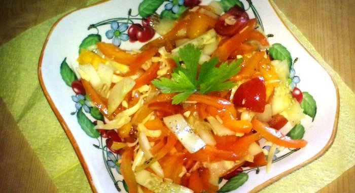 Китайский овощной салат