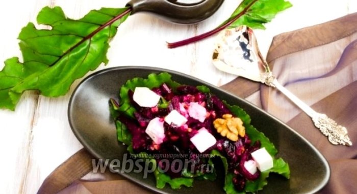 Салат свекольный ботвинник