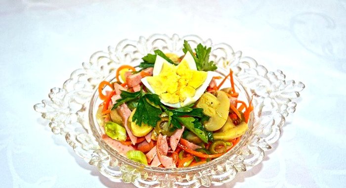 Салат на каждый день без заправки