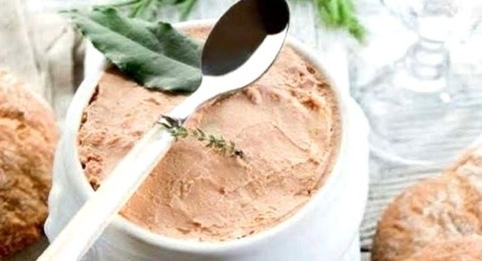 Паштет из печени кролика