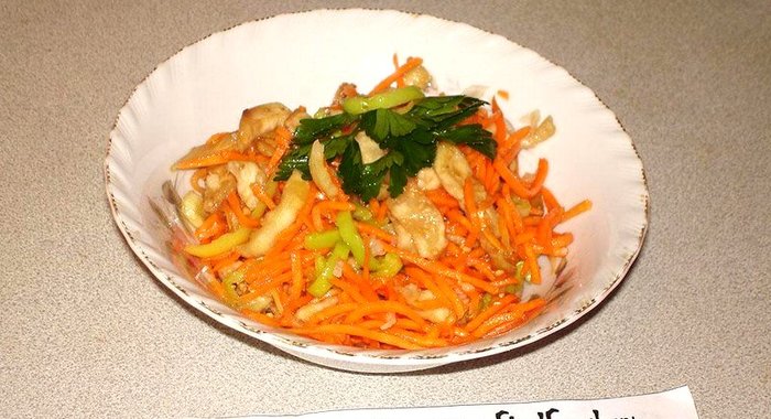 Салат из синеньких