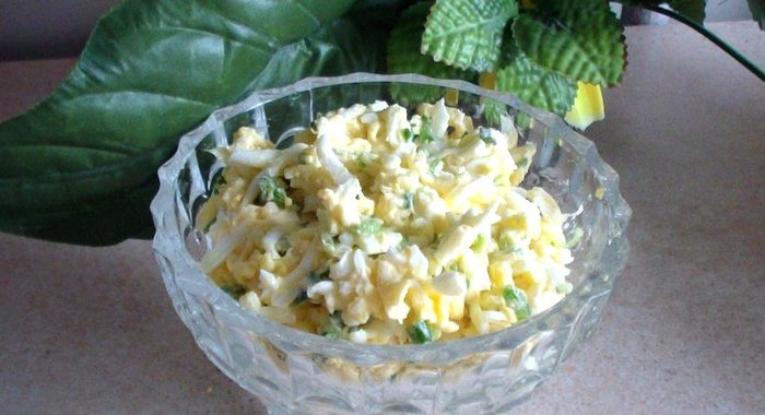 Салат из плавленного сырка