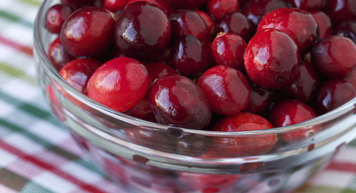 Салат «Клюква под Новый год»