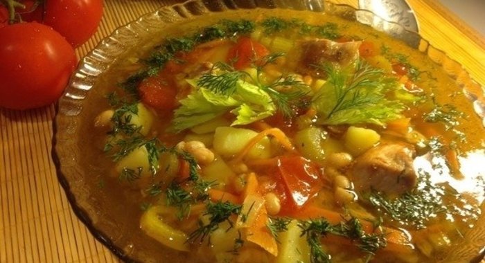 Салат из кальмаров