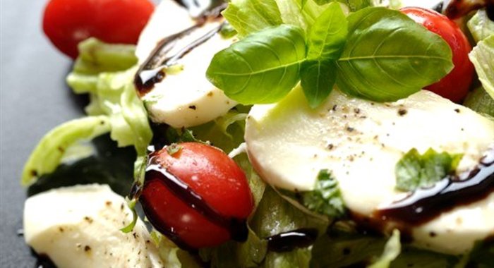 Капрезе на Рождество