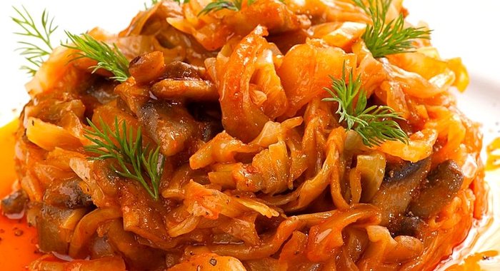 Жаркое из капусты