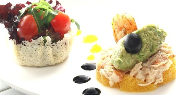 Крабовый салат с йогуртовой заправкой