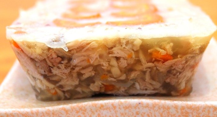 Холодец из курицы и говядины