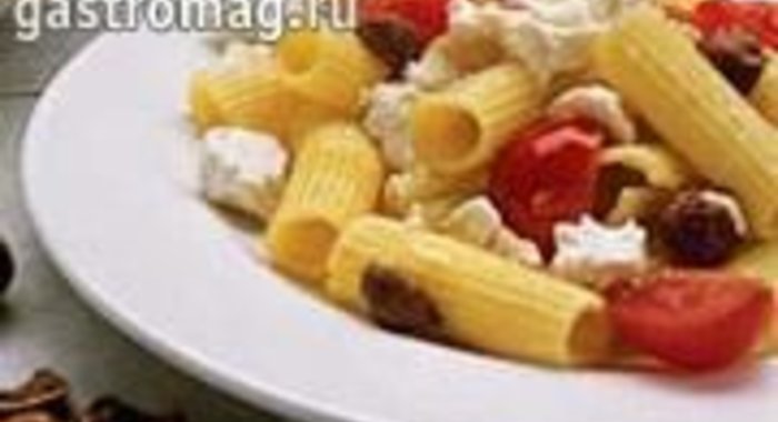 Салат из пенне с брынзой
