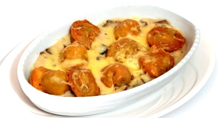 Манты в духовке