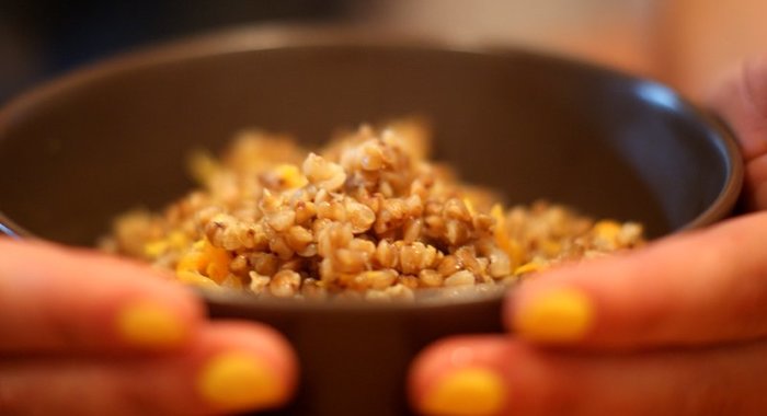 Гречневая каша на сливках