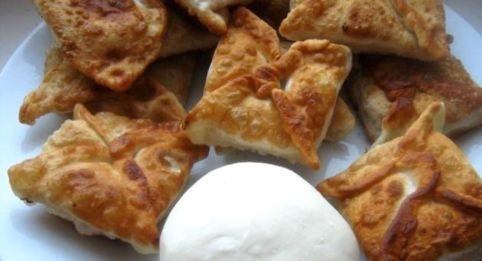 Пирожки без дрожжей