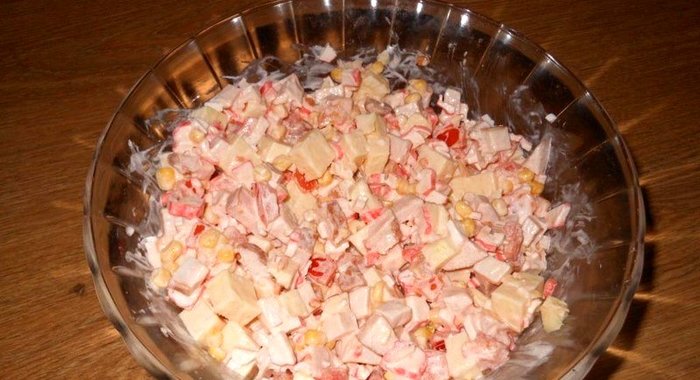 Вкусный салат
