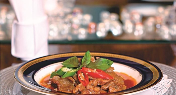 Yam Nuea, тайский салат с говядиной