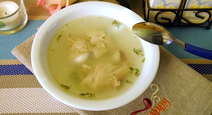 Куриный бульон в мультиварке