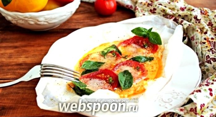 Горячий салат «Капрезе»
