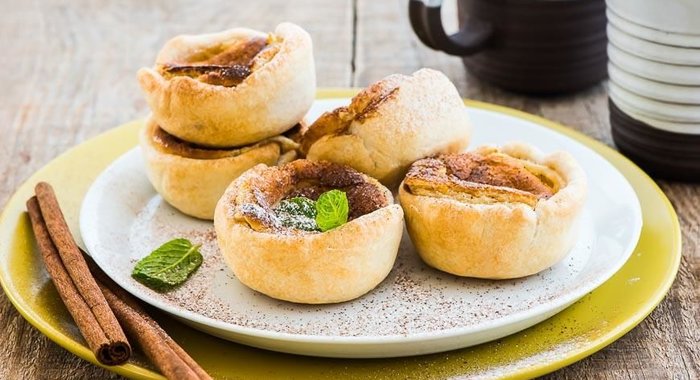 Португальские пирожные с яичным кремом