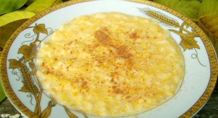 Тыквенная каша в мультиварке