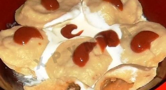 Пельмени с капустой