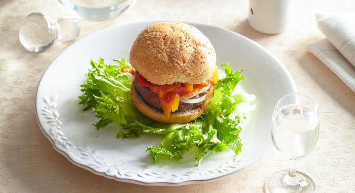 Гамбургеры с лечо