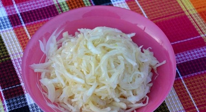 Салат из капусты по-корейски
