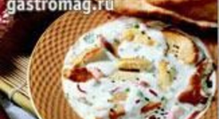 Кусочки хлеба нан с креветками и чили