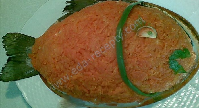 Салат Семга под шубой