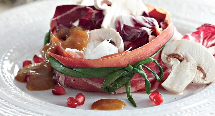 Салат из творога по-домашнему