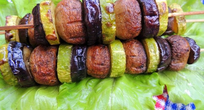 Постный шашлык