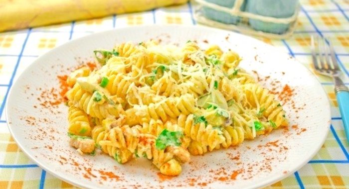 Дижонский салат с пастой