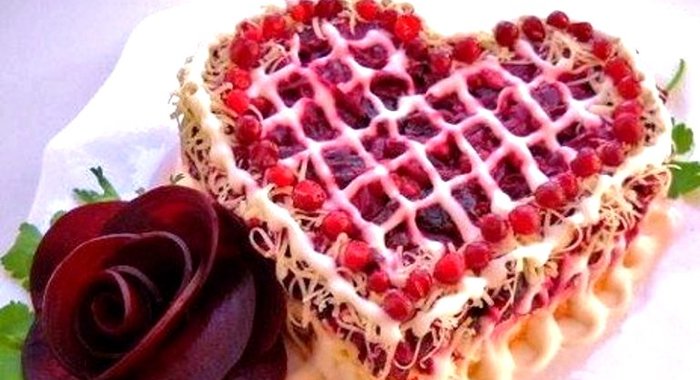 Салат Любовница