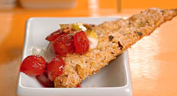 Фисташковые хрустики с виноградным вареньем