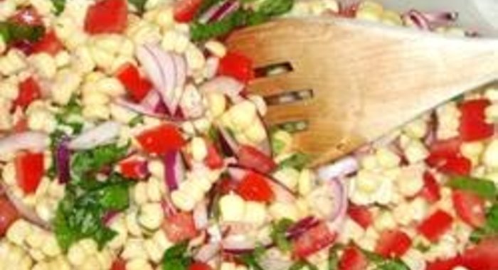 Летний кукурузный салат