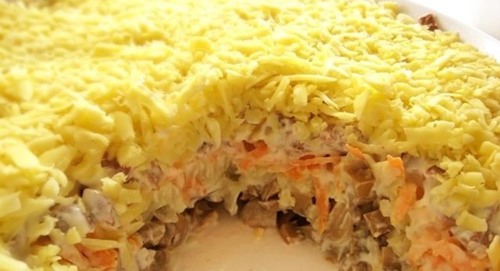 Салат Белые ночи