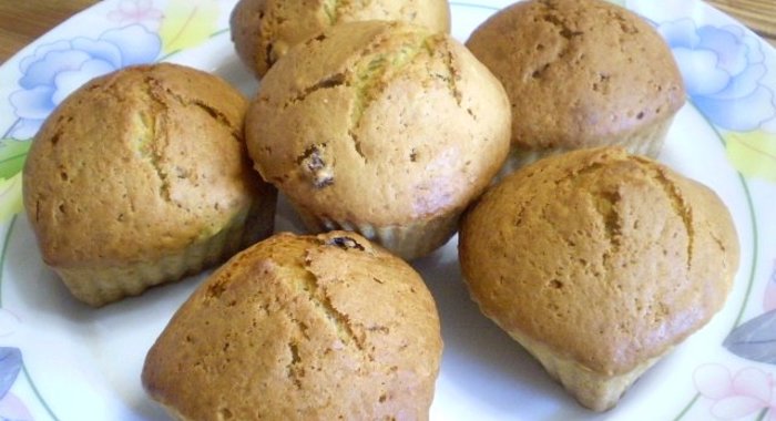 Кексы в формочках силиконовых