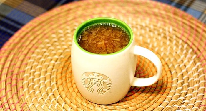 Простой компот из ревеня