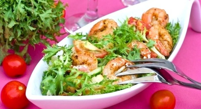 Салат «Коралловый риф»