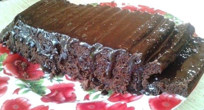 Сметанный кекс в микроволновке